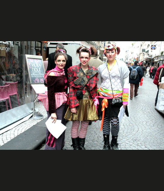 Trois filles, trois looks