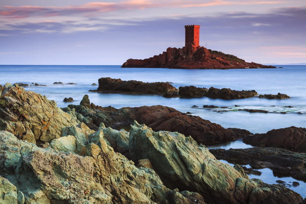 L'île d'Or immortalisée par Hergé