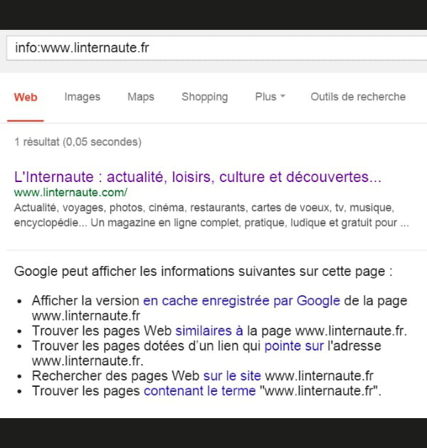 Apprenez tout sur un site, ce qu&rsquo;il cache et ses liaisons avec d&rsquo;autres sites