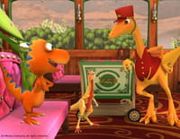 Le Dino train : Le match de dinoballon