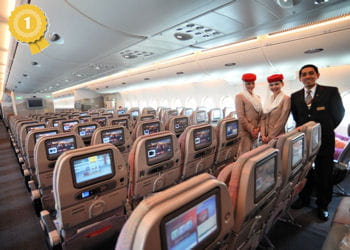 la seconde classe sur emirates 