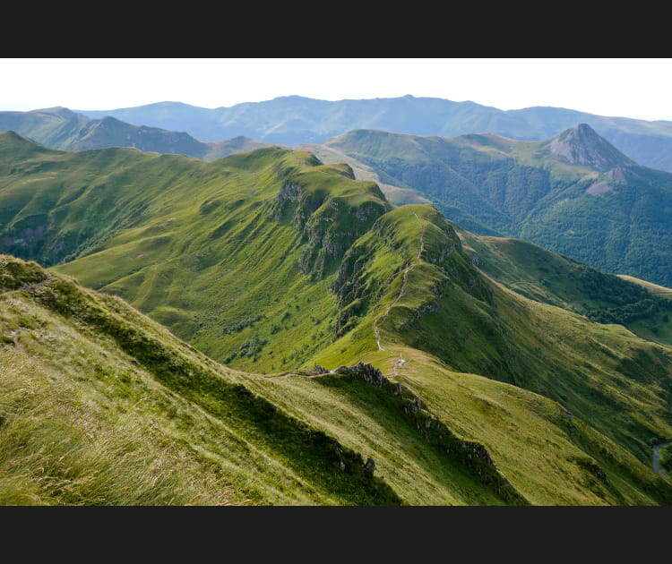 Les cr&ecirc;tes de Puy Mary