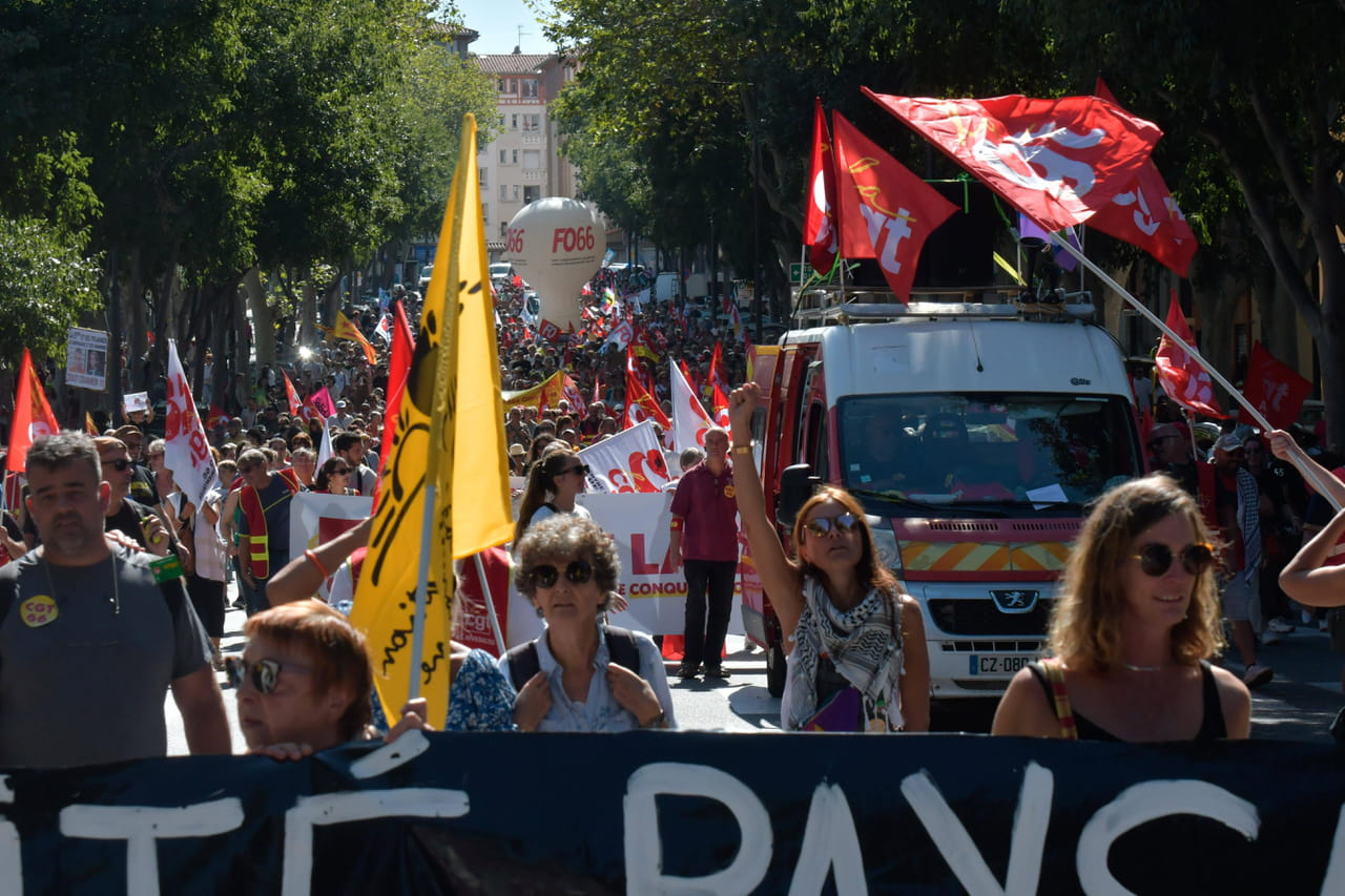 Manifestations du 2 octobre : des cortèges fournis à Paris et en régions ? Un lourd dispositif de sécurité