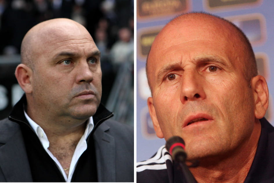 Fr&eacute;d&eacute;ric Antonetti et Elie Baup, la guerre des coachs