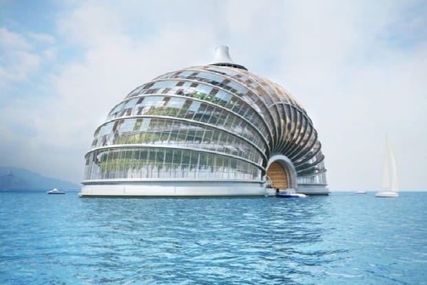 L'Ark Hotel : un écosystème sur une île