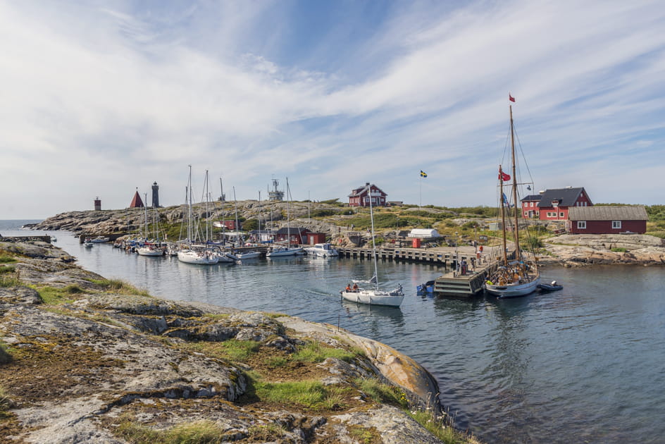 Vinga, une &icirc;le sauvage &agrave; l'entr&eacute;e du port de G&ouml;teborg