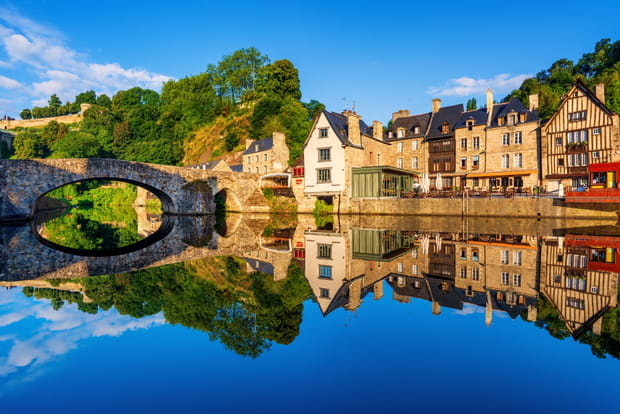 Dinan, à la source de l'estuaire de la Rance