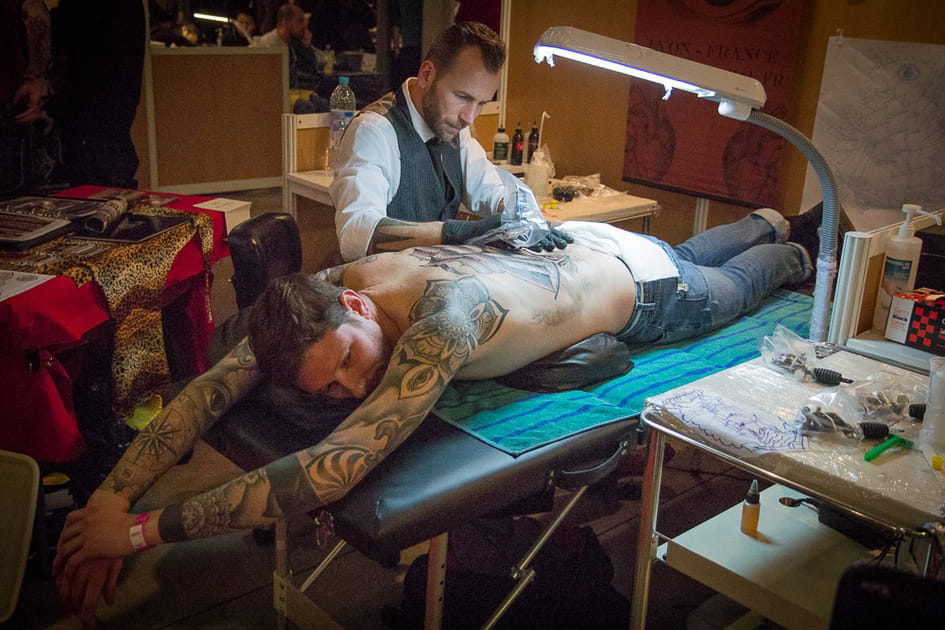 Tatouage sur place