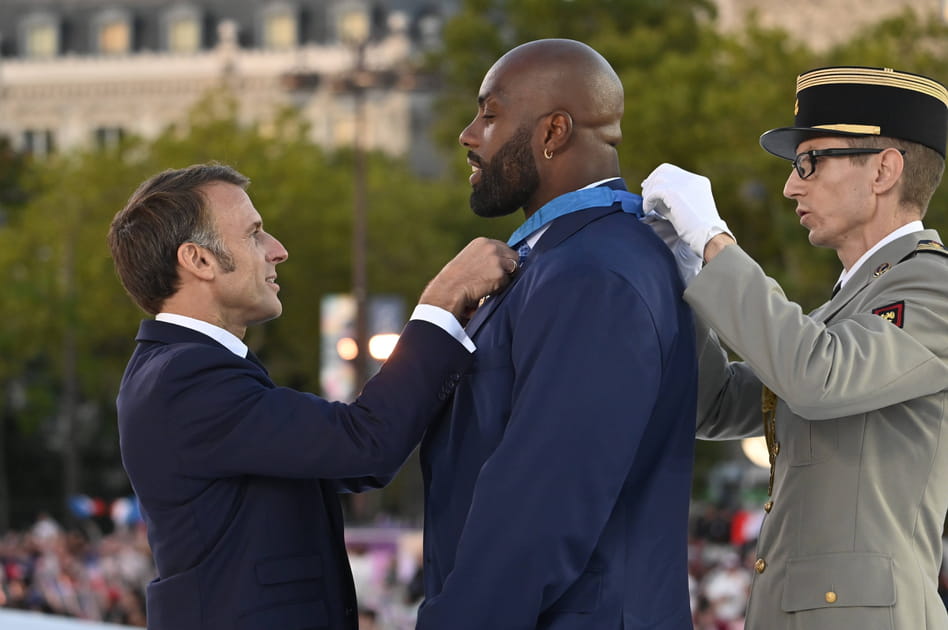 Encore une d&eacute;coration pour Teddy Riner