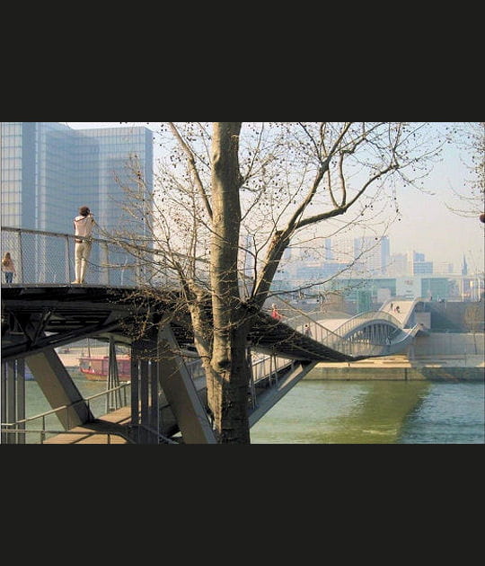 La passerelle Simone de Beauvoir
