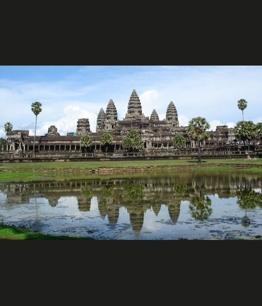 Monast&egrave;re d'Angkor Vat au Cambodge