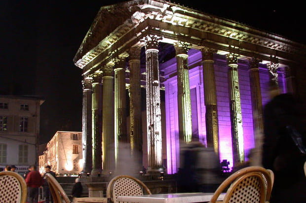 Le temple d'Auguste et de Livie à Vienne
