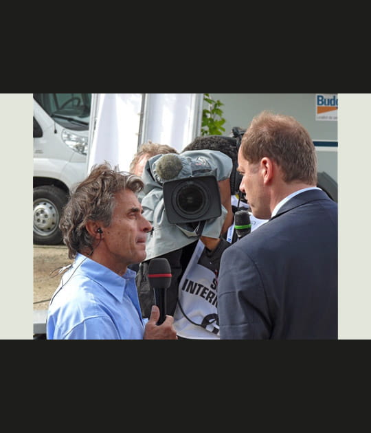 G&eacute;rard Holtz et Christian Prudhomme