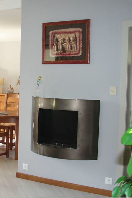 Une chemin&eacute;e design