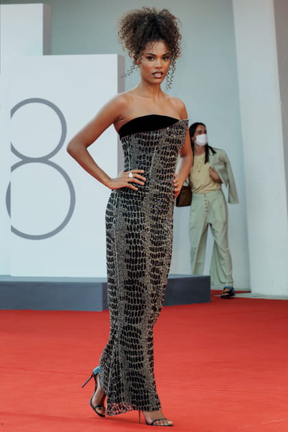 Tina Kunakey classe mais sans Vincent Cassel