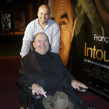 philippe pozzo di borgo et abdel sellou, qui ont inspiré le film, à essaouira ,