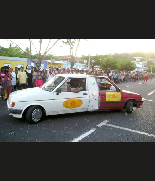 Voiture de carnaval