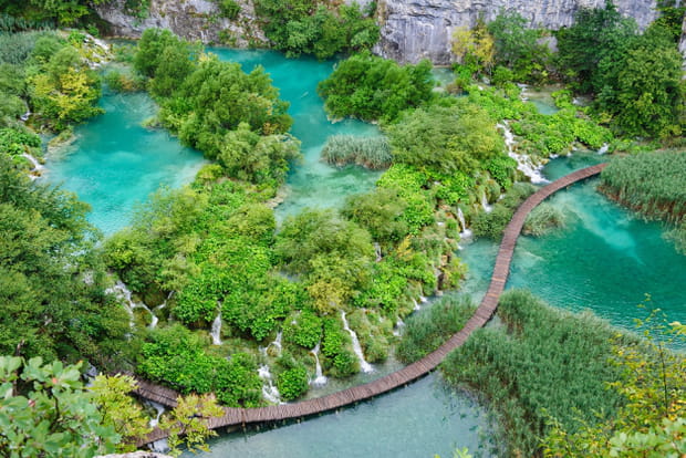 Les lacs de Plitvice en Croatie