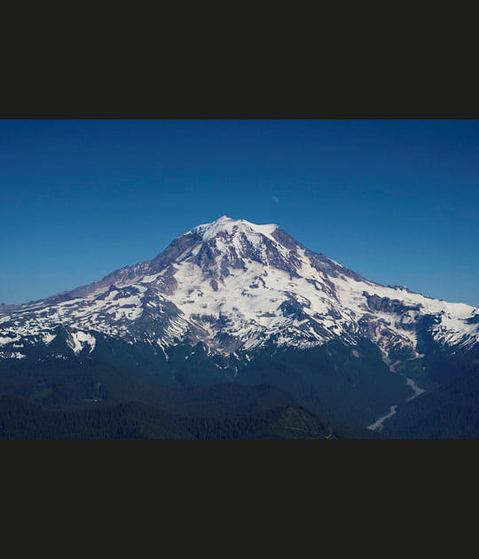 Le majestueux Mont Rainier