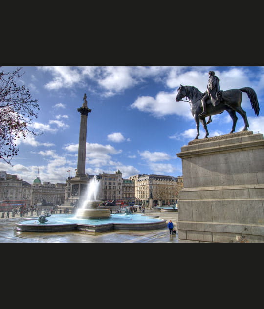Trafalgar square, Londres, Royaume-Uni