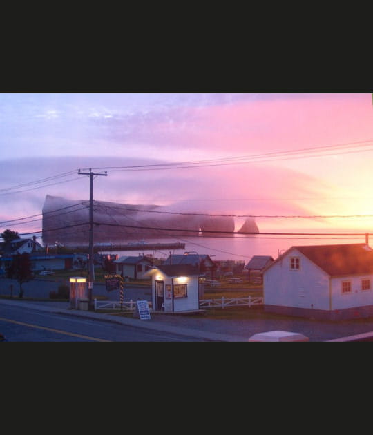 Perc&eacute; au petit matin