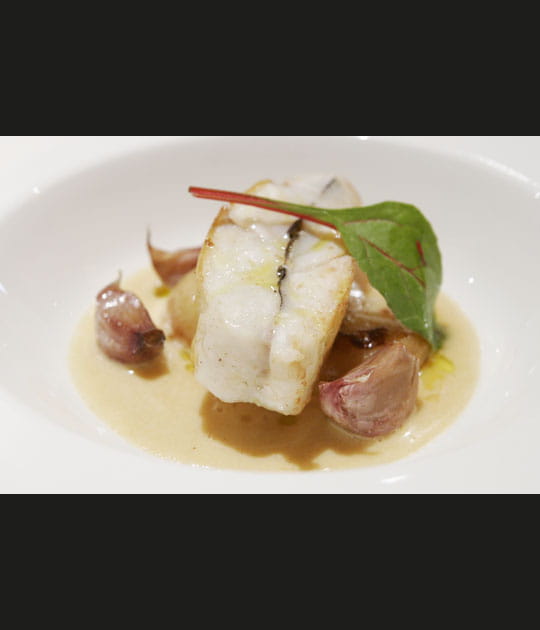 Turbot fourr&eacute; aux truffes