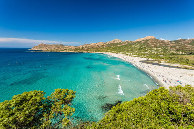 La plage de l'Ostriconi (Haute-Corse)