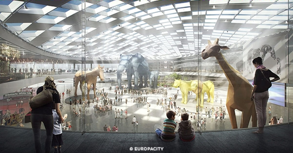 Grande halle d'expositions