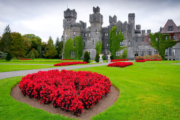 Le château d'Ashford, en Irlande