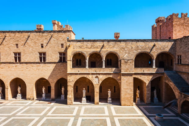 Le Palais des Grands Maîtres à Rhodes