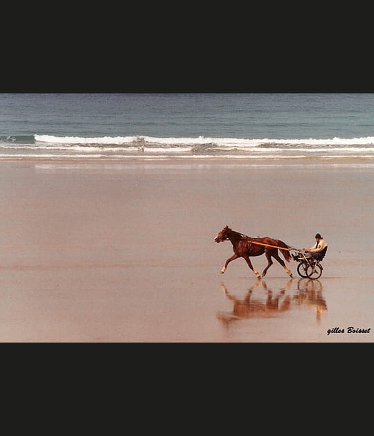 Entra&icirc;nement sur la plage