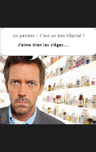 Les si&egrave;ges de l'h&ocirc;pital