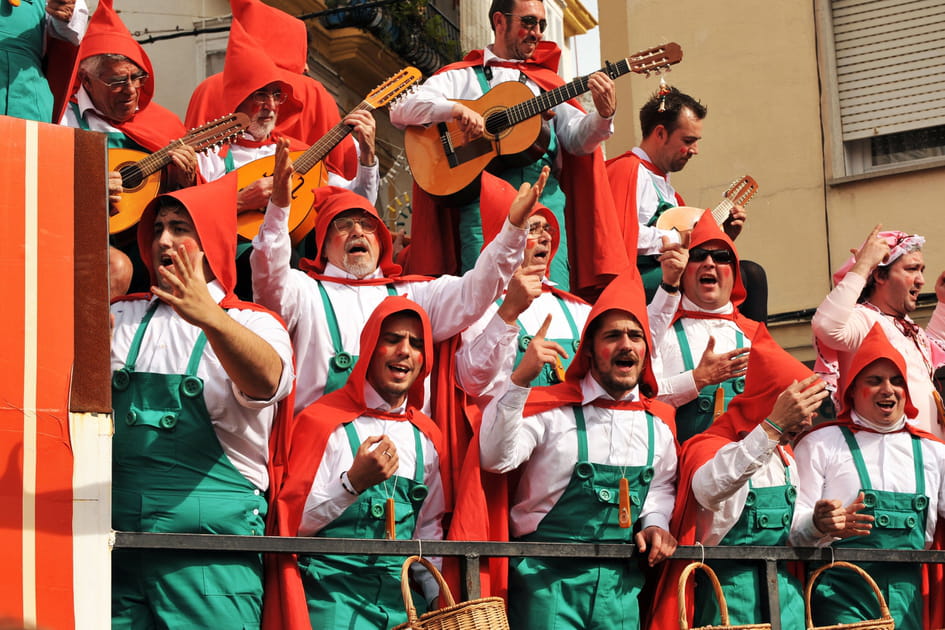 Le carnaval de Cadix en Espagne