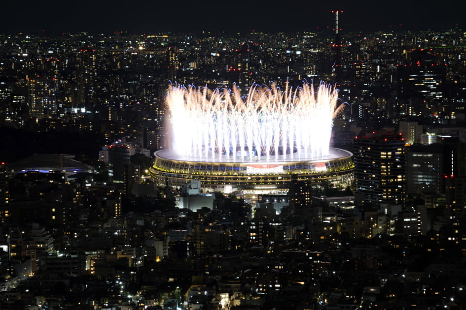 Les plus belles photos de la c&eacute;r&eacute;monie d'ouverture des JO de Tokyo
