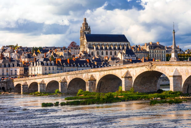 Blois, traversé par la Loire