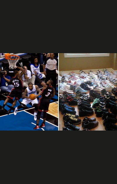 Dwyane Wade et les sneakers