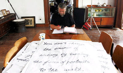 luc besson sur le tournage de 'the lady'
