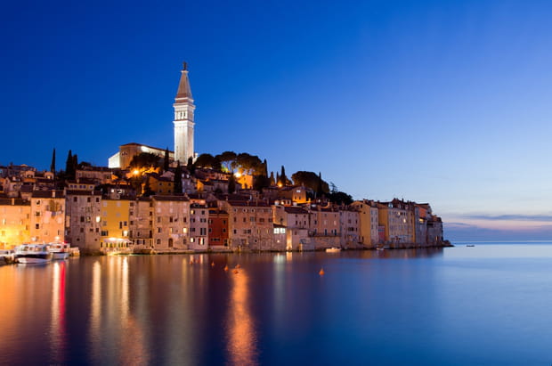 Rovinj, plus bleu que le bleu