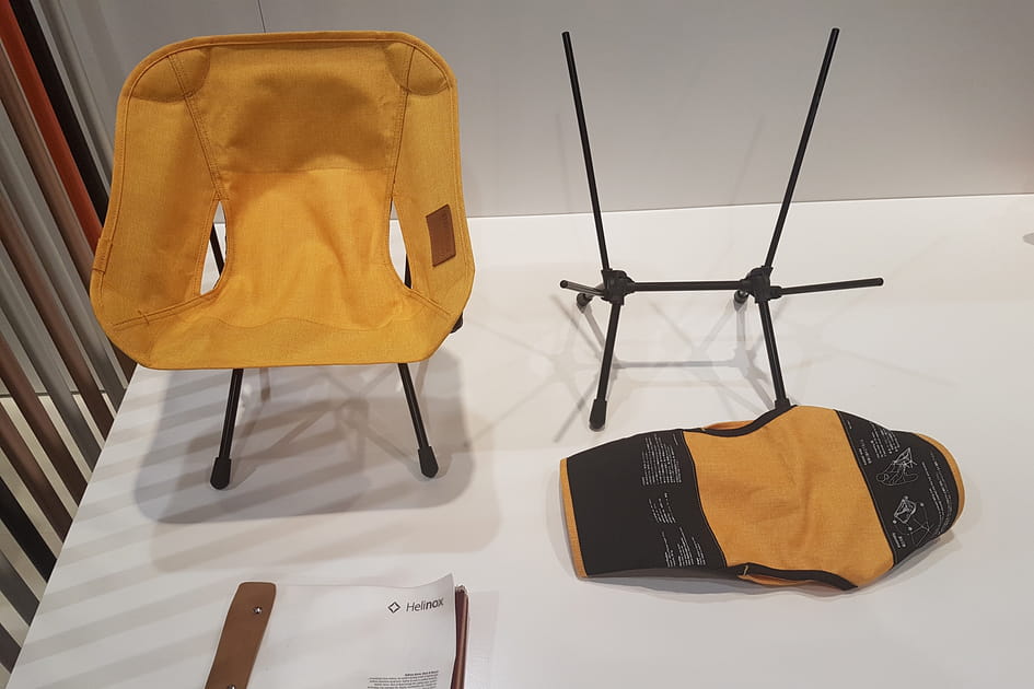 Une mini chaise pliante