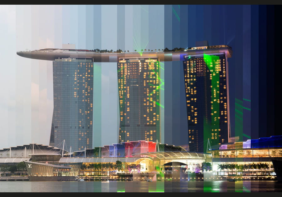 Le Marina Bay Sands &agrave; Singapour