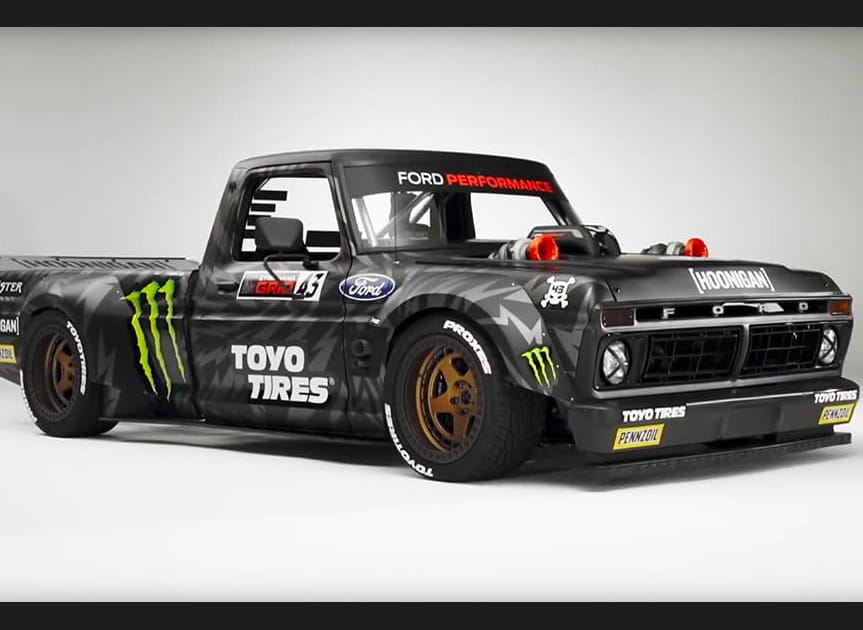 Les impressionnants bolides de Ken Block