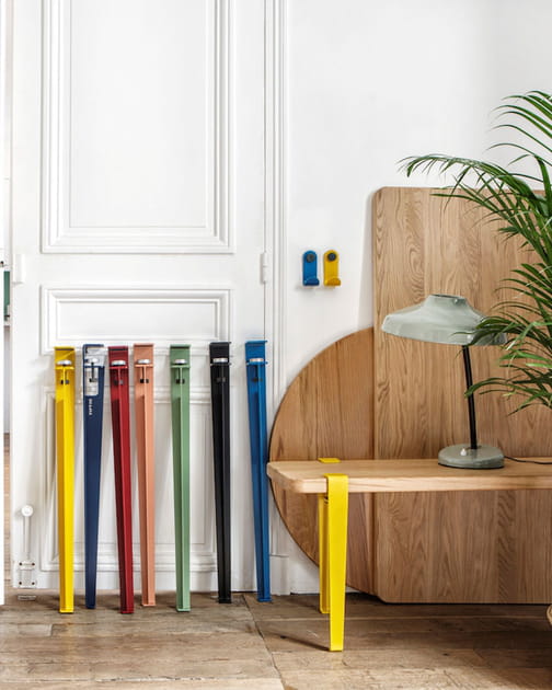 Les tables et assises de Tiptoe
