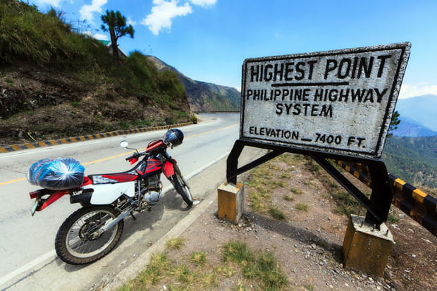 La route Halsema aux Philippines
