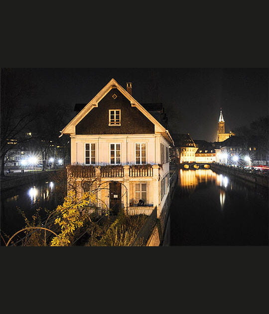 Depuis les ponts couverts