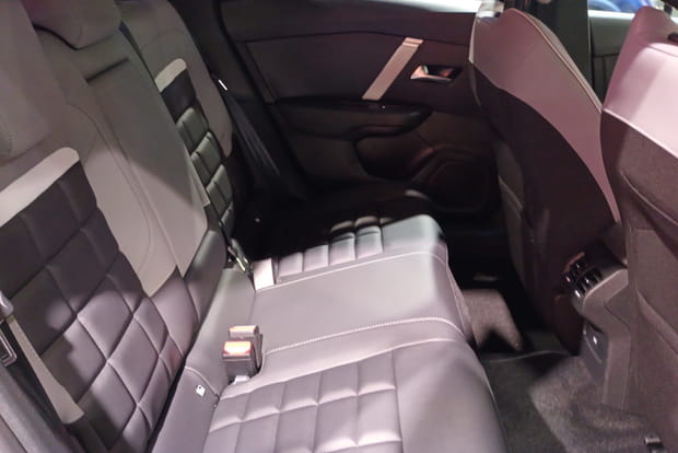 Les passagers arrière sont bien traités dans la nouvelle Citroën C4