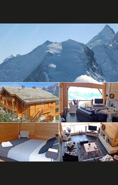 Un chalet de 140 m&sup2; en Suisse