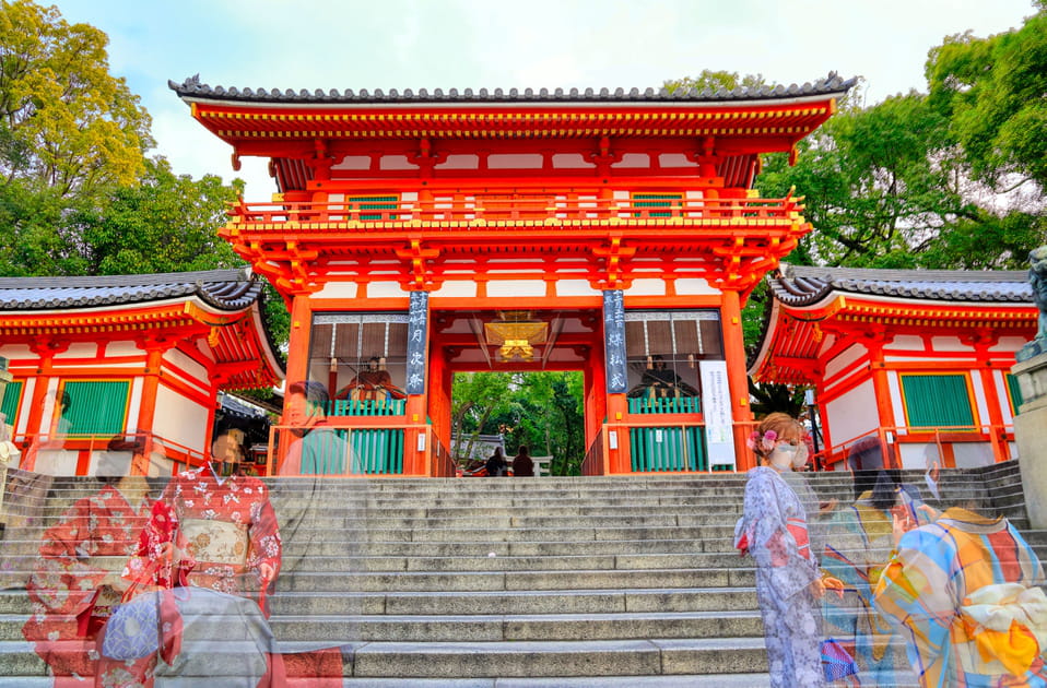 Admirer le sanctuaire Heian jingu