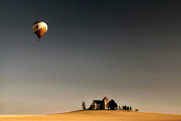 La Bourgogne en montgolfière