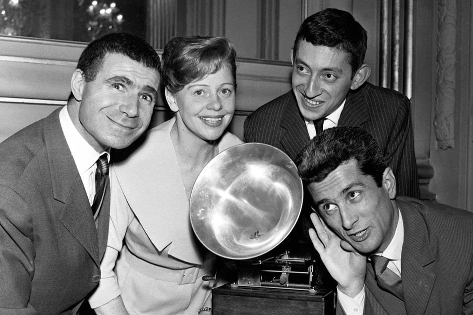 Serge Gainsbourg et Marcel Amont