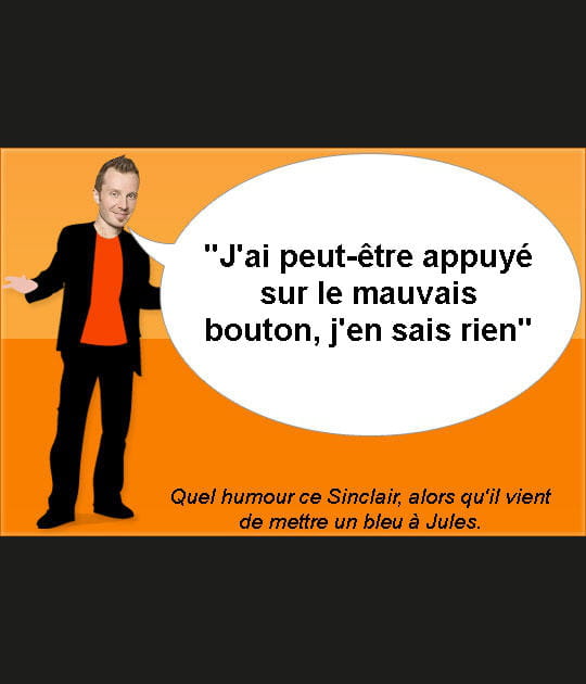 Sinclair daltonien&nbsp;?